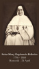 St. Mary Euphrasia Pelletier Prayer Card